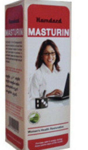 Masturin menstrual irregularity, regulate menstrual cycle herbal hamdard  100ml