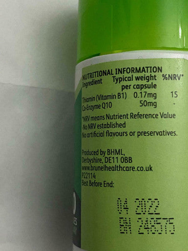 Co Enzyme Q10 50mg  30 capsules Q10 Coenzyme Antioxidant Heart