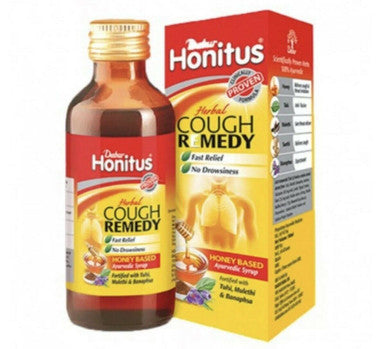 Honitus - Herbal Cough Remedy Fast Relief Ayurvedic Syrup 200ml