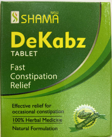 De Kabz Tablets Herbal Natural Remedy for Piles Constipation 60