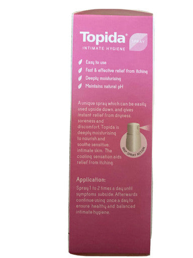 Salcura Natural Skin Therapy, Topida Essential Oil Intimate Hygiene Spray 50ml