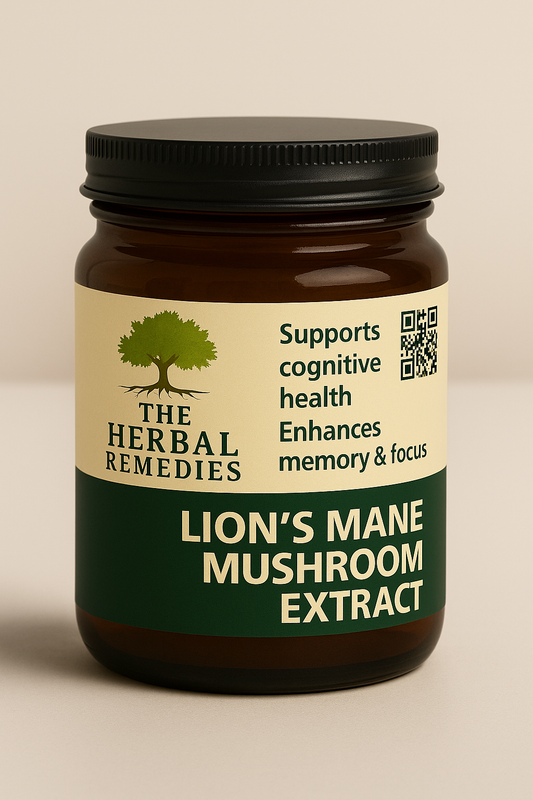 Lions Mane Mushroom, Tea Hericium erinaceus Extract 50gms, Immune & Cognitive Support