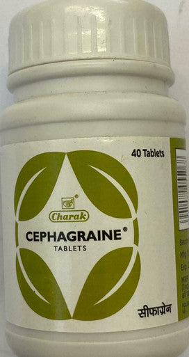 Cephagraine for Migraine Tension Headache & Sinusitis - 40 Tablets