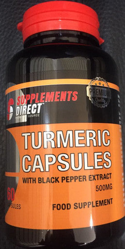 Turmeric Capsule with black pepper Extract 500mg 60 capsules