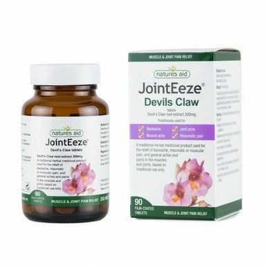 Devil’s Claw  Joint eeze 90 tabs backache, joint ache, muscle ache  Natures Aid