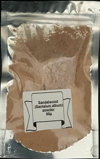 sandal, Sandalwood  (Santalum album) powder 50g skin care