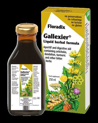 Floradix Gallexier Aperitif  artichoke, dandelion, turmeric liquid 250m