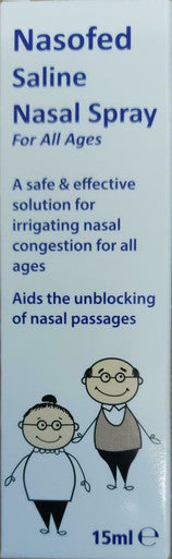 Nasofed Saline Nasal Spray 15ml