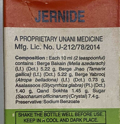 Jernide - Restores Energy & Improves Physical Strength 100 ML