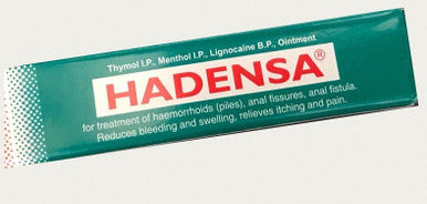 Hadensa ointment Constipation Bleeding Piles Haemorrhoids 40g