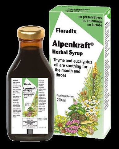 Alpenkraft Thyme and eucalyptus oil for the mouth and throat immunity 250ml syr