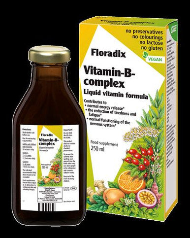 Floradix Vitamin B Complex  vitamin b2 vitamin b12 vitamin b6 250ml