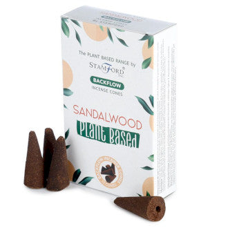 Backflow Incense Cones - Sandalwood