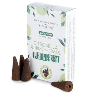 Backflow Incense Cones -  Citronella & Lemongrass