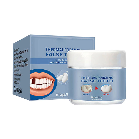 Thermal Forming False Teeth 30g  Reusable Thermoplastic Denture Beads | Temporary Tooth Repair Material