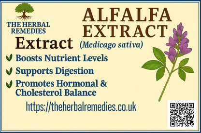 ALFALFA EXTRACT POWDER  Medicago sativa – 100% Pure Herbal Supplement 50g