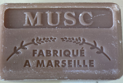 Savon de Marseille French Natural BIO Soap  Musc Musk Soap 100g