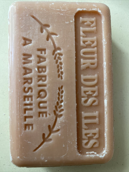 Savon de Marseille French Natural BIO Soap Flower Island   100g