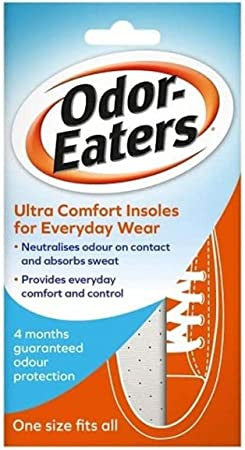 Odor-Eaters Ultra Comfort, Odour-Destroying, Deodorising comfort insoles, for everyday wear