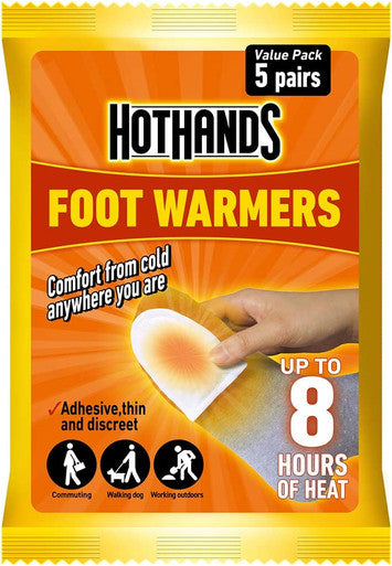 Foot Warmers - 8 hours of heat (Pack of 1)