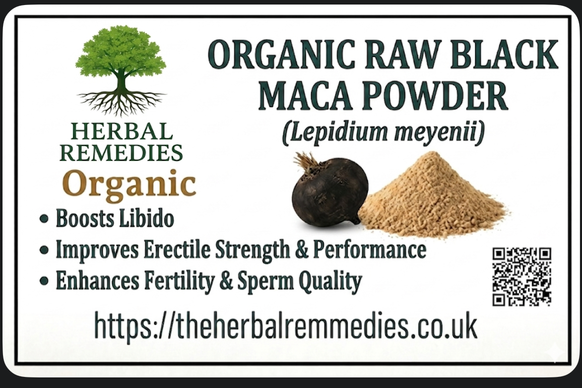 Black Maca Powder | Lepidium meyenii | Natural Food Ingredient