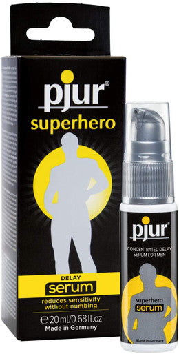 Superhero Delay Serum - Delay Gel for Men - Reduces Penis Sensitivity Without numbing (20ml)