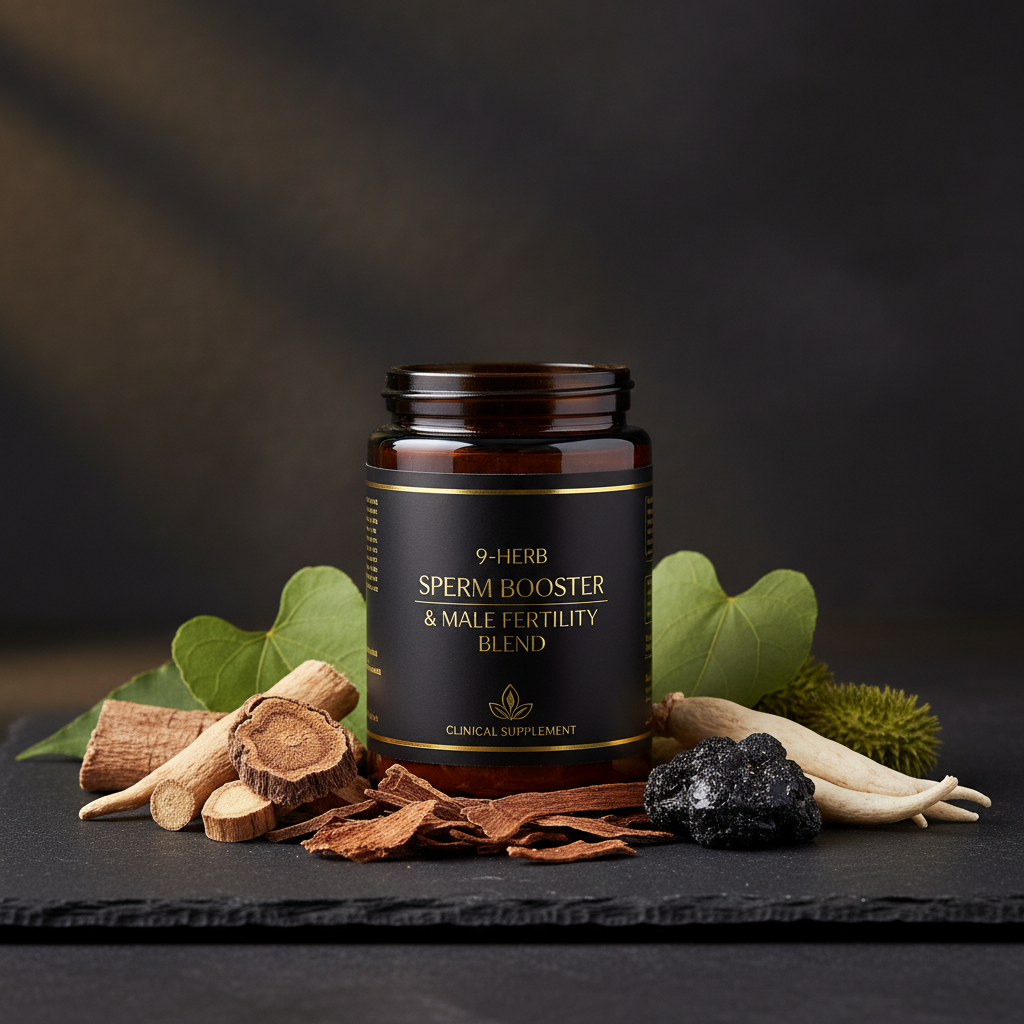 9-Herb Sperm Booster & Male Fertility Blend