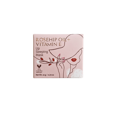 Rosehip Oil and vitamin E , LIP sleeping mask 20g