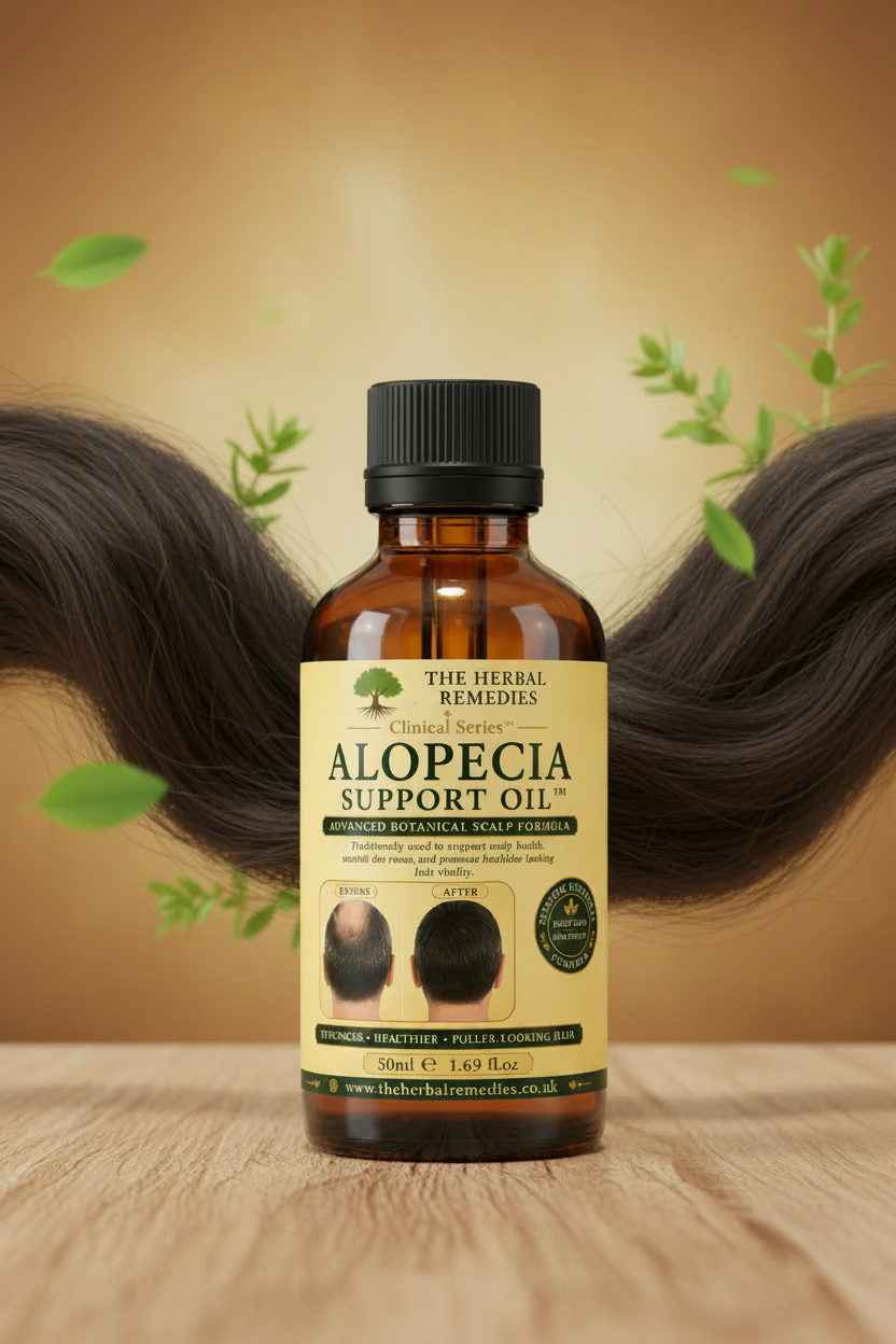 Alopecia Support Oil™ | Follicle Support, Scalp Recovery & Hair Density Oil