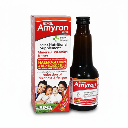 Amyron  Syrup 200ml increase haemoglobin and red blood cells, reduction of tiredness and fatigue