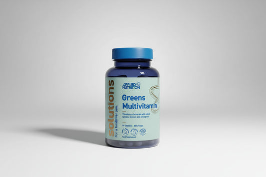 Applied Nutrition Greens Multivitamin – Vitamins & Minerals with Spinach, Broccoli & Wheatgrass (60 Capsules)