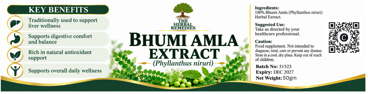 Bhumi Amla Extract | Phyllanthus niruri | Premium Herbal Extract