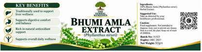 Bhumi Amla Extract | Phyllanthus niruri | Premium Herbal Extract