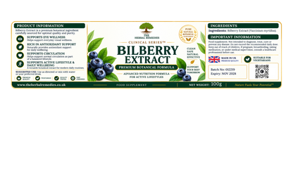 Billberry extract (Vaccinium myrtillus),