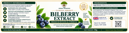 Billberry extract (Vaccinium myrtillus),