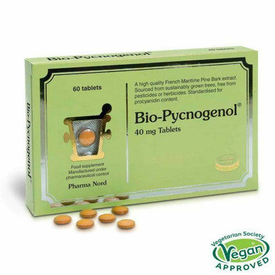 Bio-Pycnogenol 40mg  maritime pine bark Pinus pinaster Tablets Pharma Nord x 150