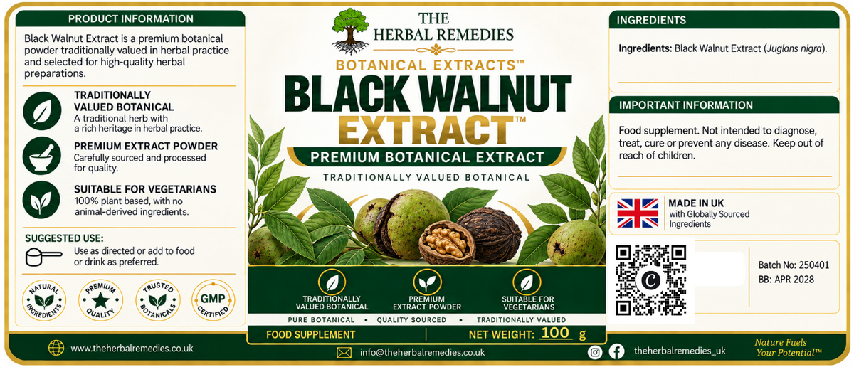 Black Walnut Extract Powder | Juglans nigra | Premium Botanical Extract