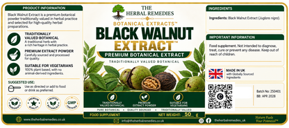 Black Walnut Extract Powder | Juglans nigra | Premium Botanical Extract