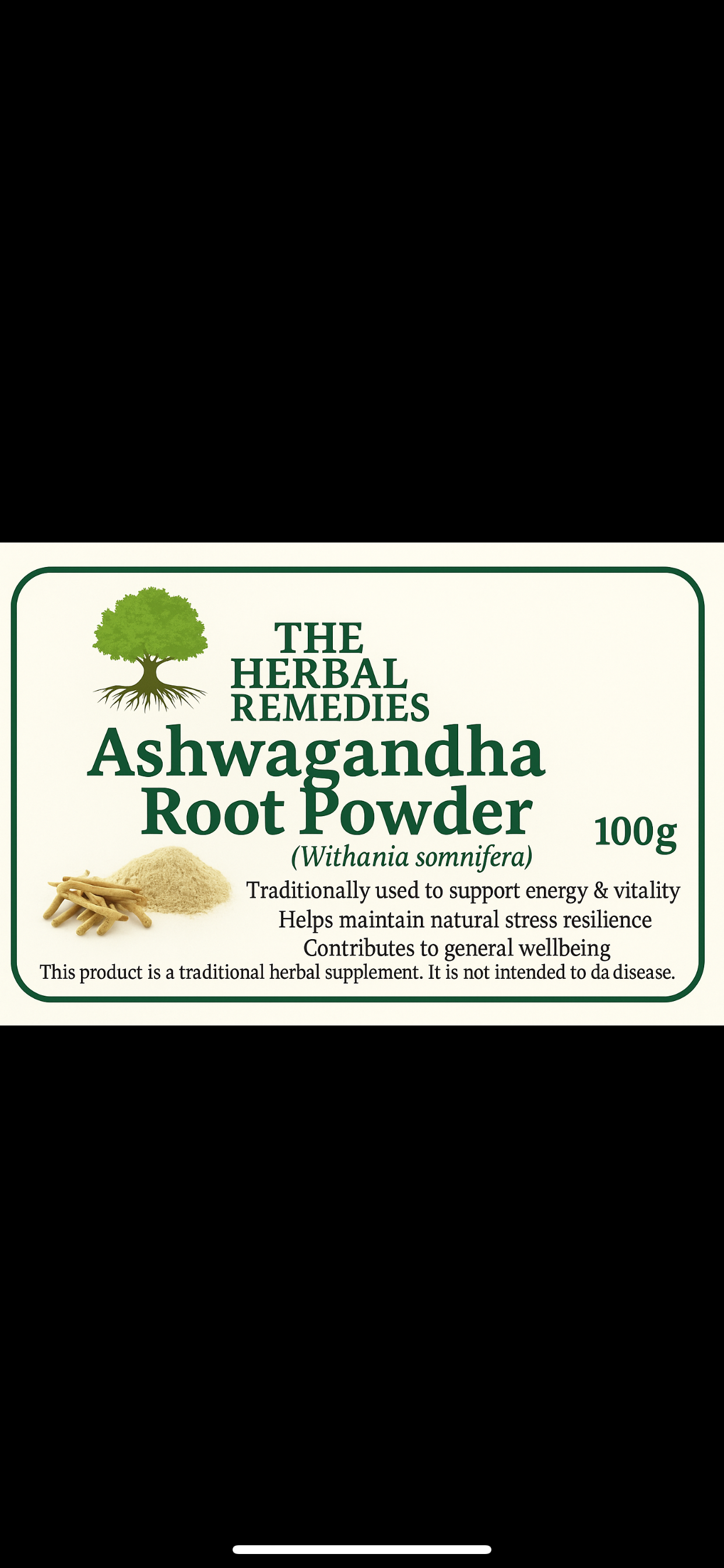 Ashwagandha asgand nagori  Ashwaganda  Powder 200g