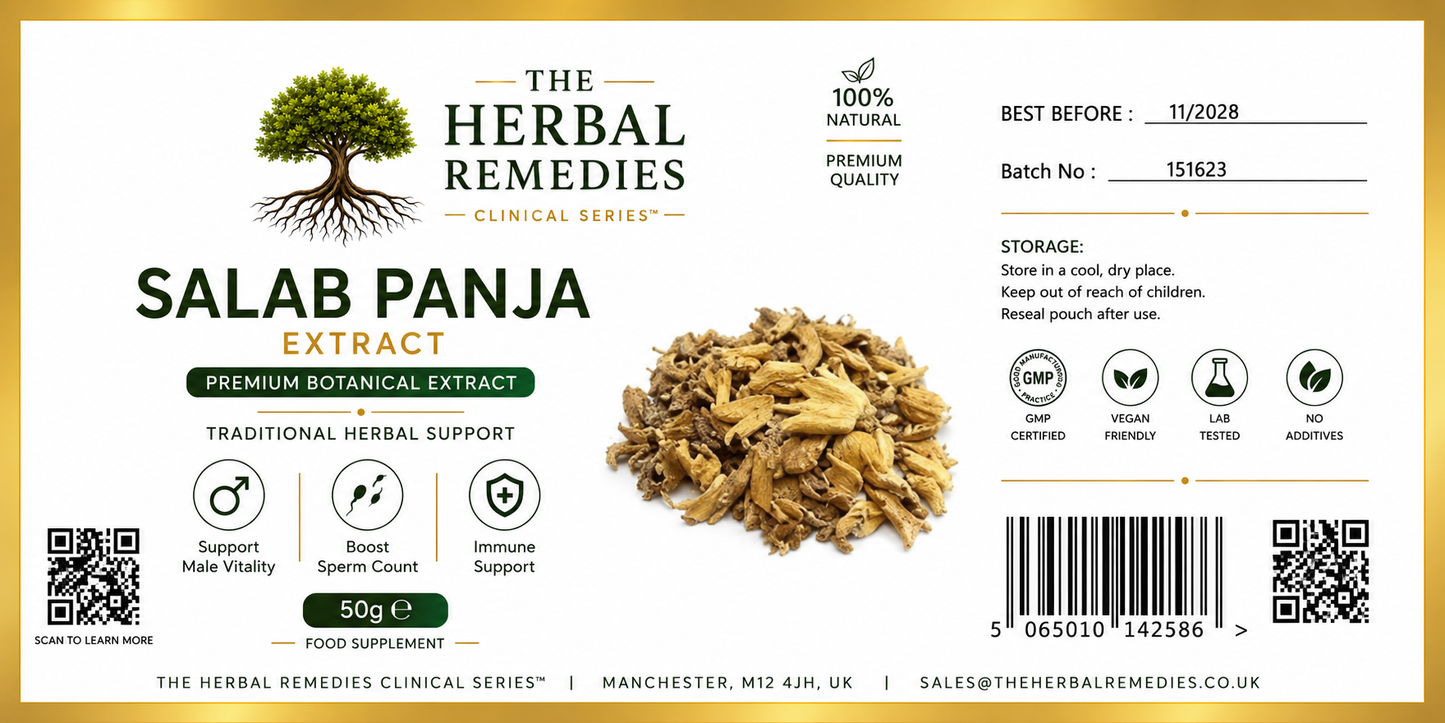 Salam Panja, Salab Panja, Orchis Dactylorhiza extract