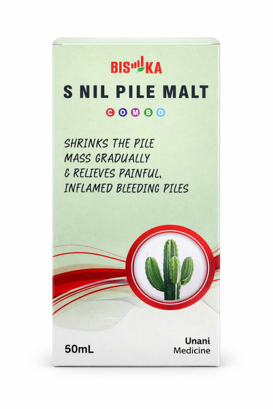 BISKA S Nil Pile Malt Combo – Herbal Support for Piles & Digestive Health