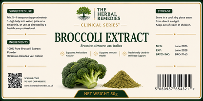 Broccoli Extract Powder | Brassica Oleracea | Sulforaphane | Breast Prostate Colon Health | 50g 100g