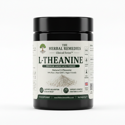 L-Theanine (Suntheanine®) 99% Pure — Relaxation & Calm Focus | Clinical Series™