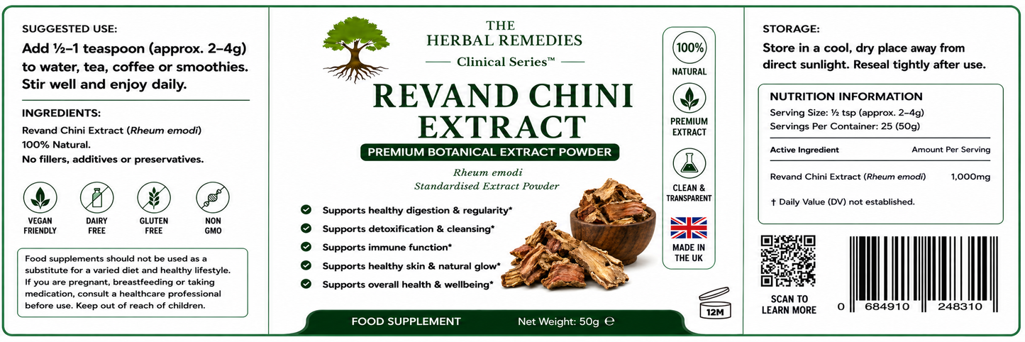 Revand Chini Extract (Rheum emodi) — Clinical Series™