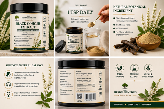 Black Cohosh Extract: Natural Balance &  Comfort