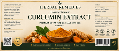 Curcumin Extract (Curcuma longa) 95% — Standardised | Clinical Series™