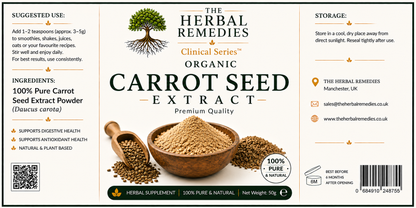 Carrot Seed Extract Powder | Daucus carota | Ghajar Beej | Clinical Series™