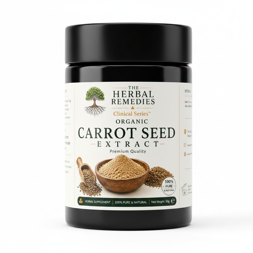Carrot Seed Extract Powder | Daucus carota | Ghajar Beej | Clinical Series™