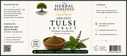 Tulsi Extract (Holy Basil) – Concentrated Ayurvedic Adaptogen