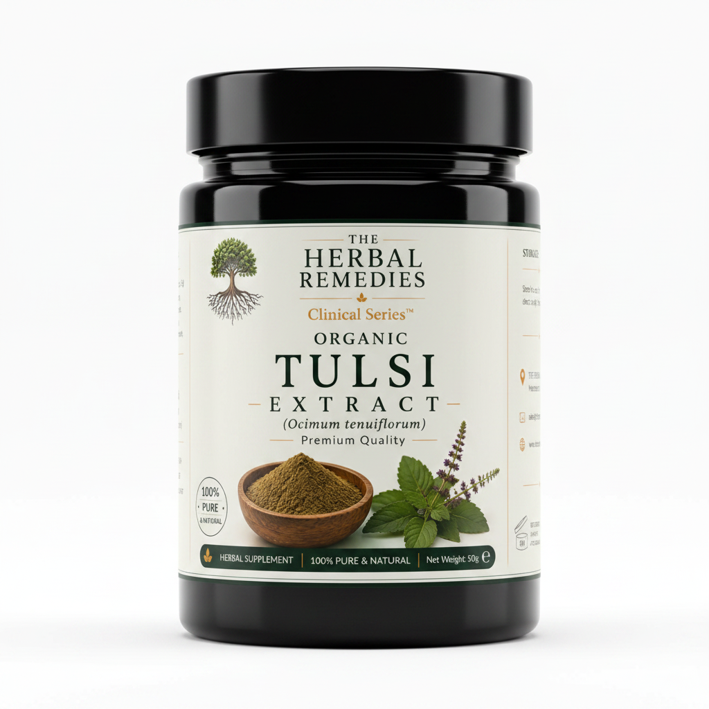 Tulsi Extract (Holy Basil) – Concentrated Ayurvedic Adaptogen